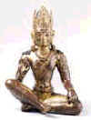 A statue of a Bodhissattva