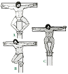 Different types of crucifixion