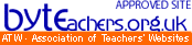 Approved by the Association of Teachers' Websites - click for more ATW Approved sites